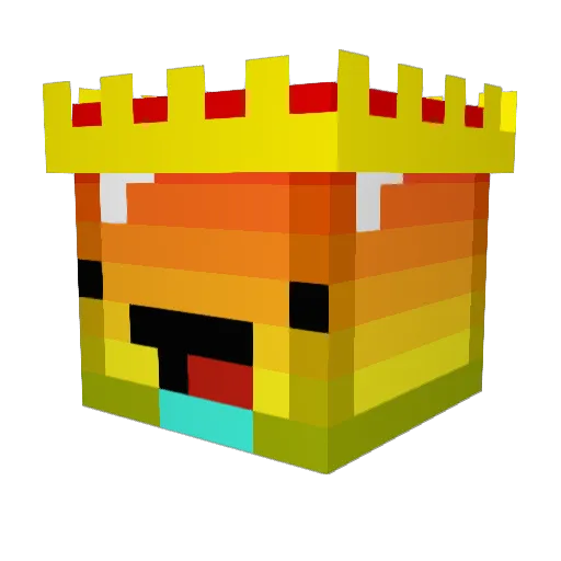 Turbo_Juice Minecraft avatar head, 3D render