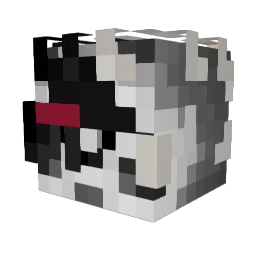 Turbocrack03 Minecraft avatar head, 3D render