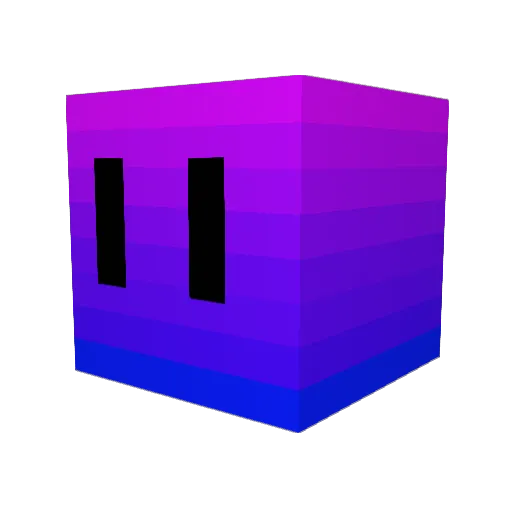 Turceck25 Minecraft avatar head, 3D render