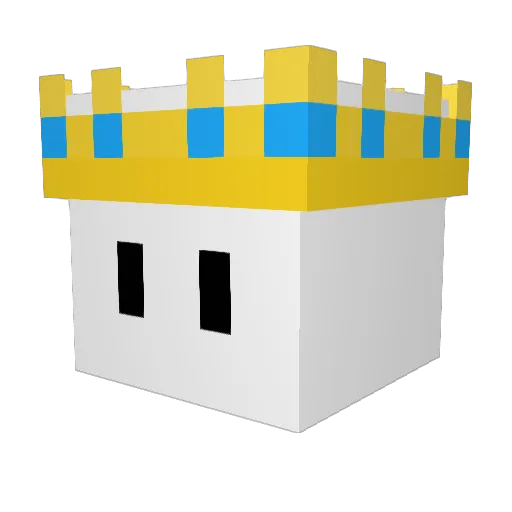 TureNotTrue Minecraft avatar head, 3D render