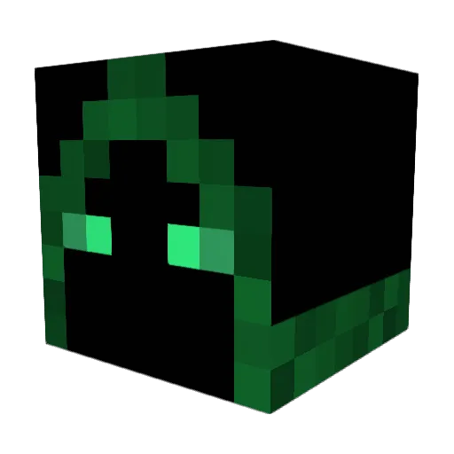 Turkanator Minecraft avatar head, 3D render
