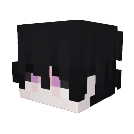 Turkexr Minecraft avatar head, 3D render