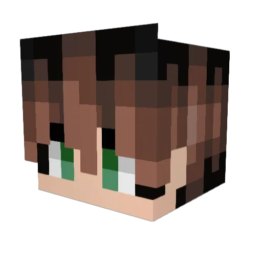 TurkishLad36 Minecraft avatar head, 3D render