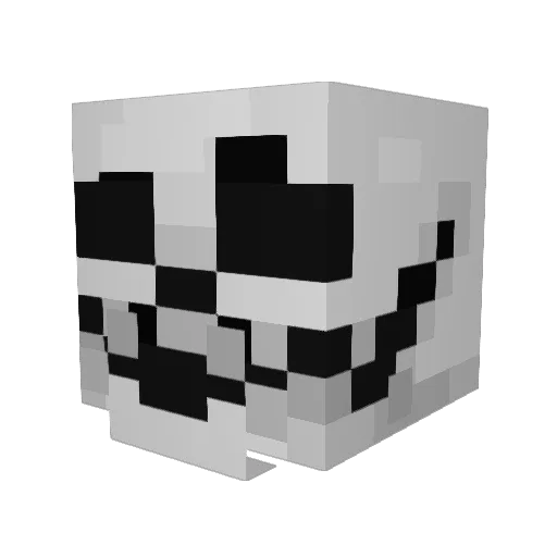 TurkishSam_ Minecraft avatar head, 3D render