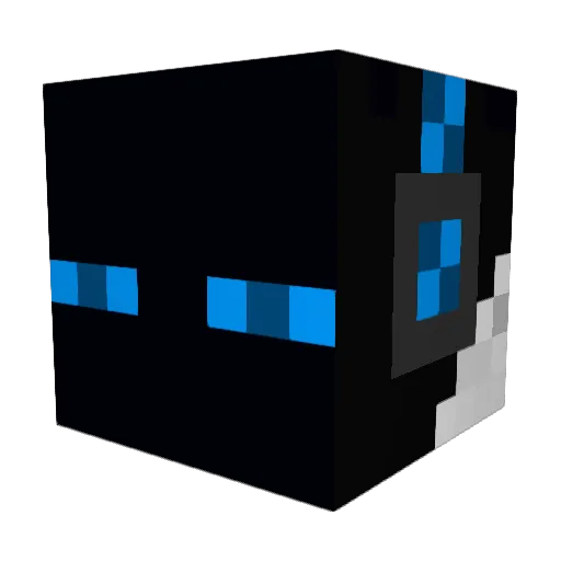 Turkosa_Himelen Minecraft avatar head, 3D render