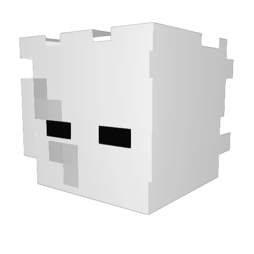 TurkseKracht Minecraft avatar head, 3D render