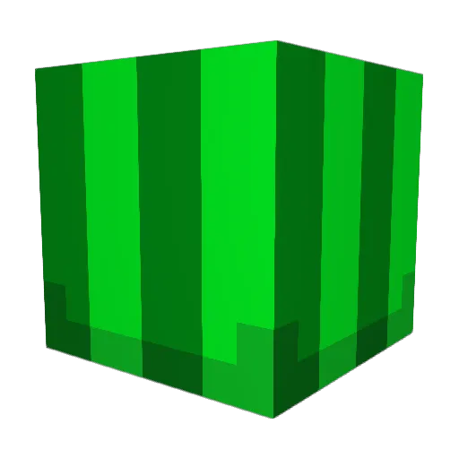 Turnaffle Minecraft avatar head, 3D render