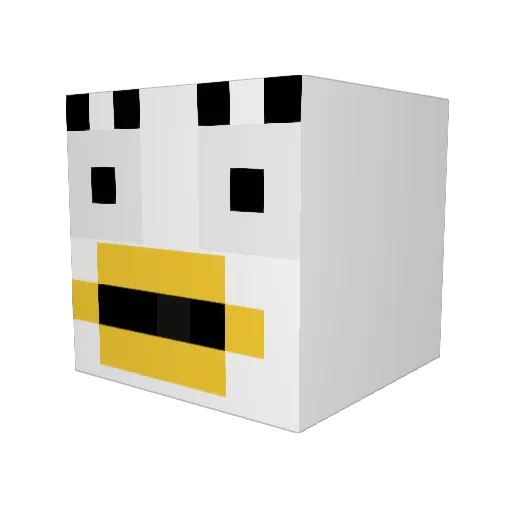 TurnipFarmer Minecraft avatar head, 3D render