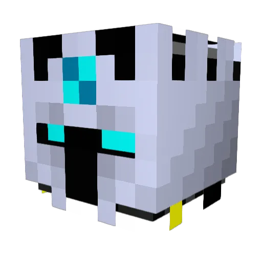 Turno134 Minecraft avatar head, 3D render