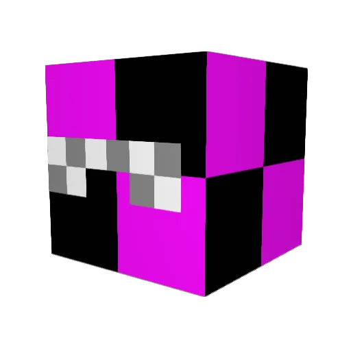 Turpaz Minecraft avatar head, 3D render
