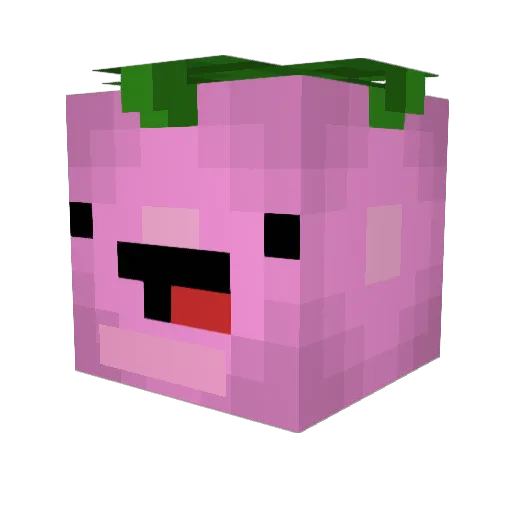 Turromantico33 Minecraft avatar head, 3D render