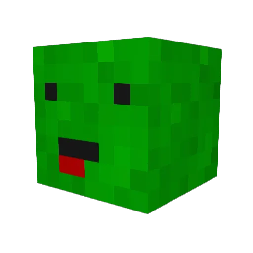 Tursucu Minecraft avatar head, 3D render