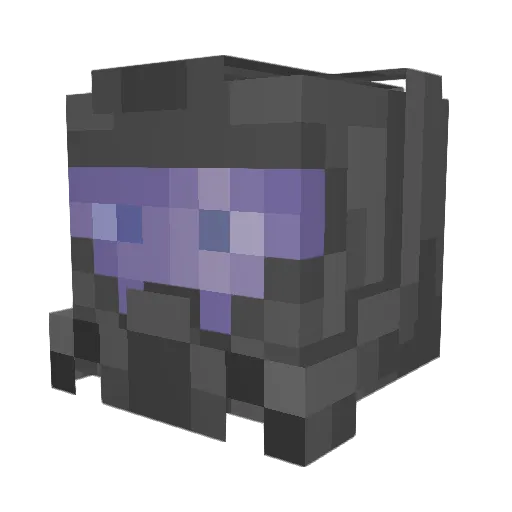 Turtle1044 Minecraft avatar head, 3D render