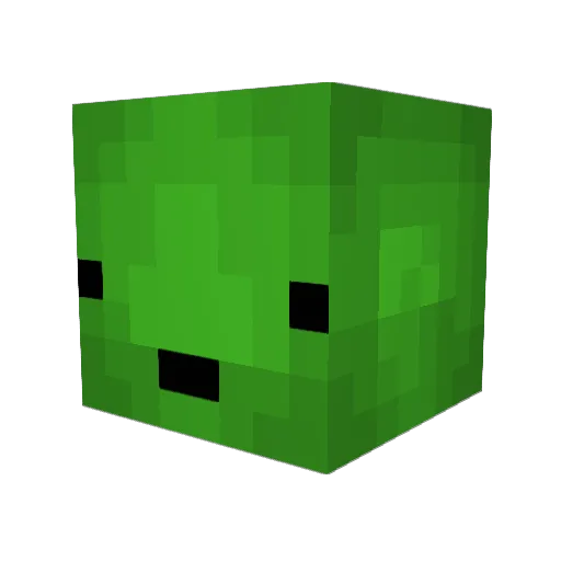 TurtleJawz Minecraft avatar head, 3D render