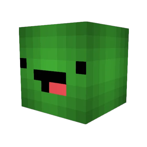 TurtleSlayzHD Minecraft avatar head, 3D render