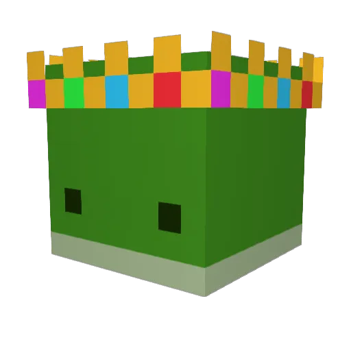 TurtleTuttle_ Minecraft avatar head, 3D render