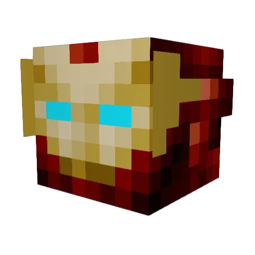 Turtle_Bandit Minecraft avatar head, 3D render