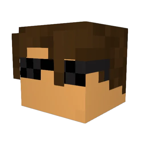 Turtle_Dude321 Minecraft avatar head, 3D render