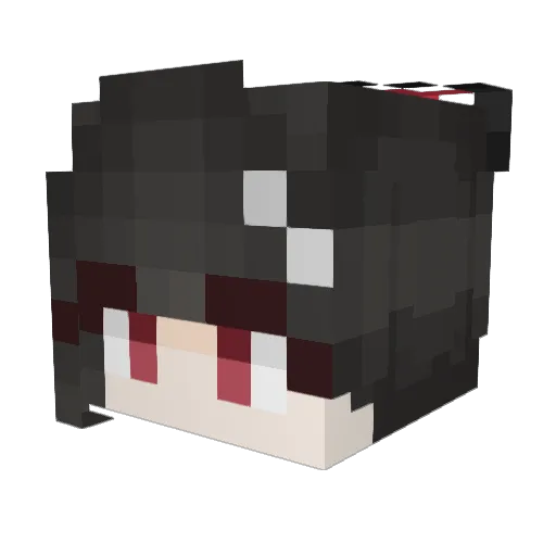 Turtle_Geon Minecraft avatar head, 3D render