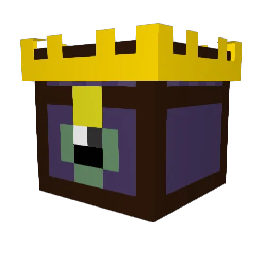 Turtler_ Minecraft avatar head, 3D render