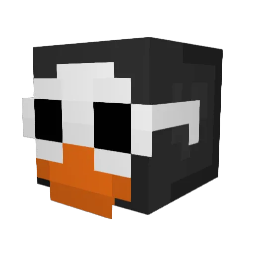 Turtlesaurus06 Minecraft avatar head, 3D render