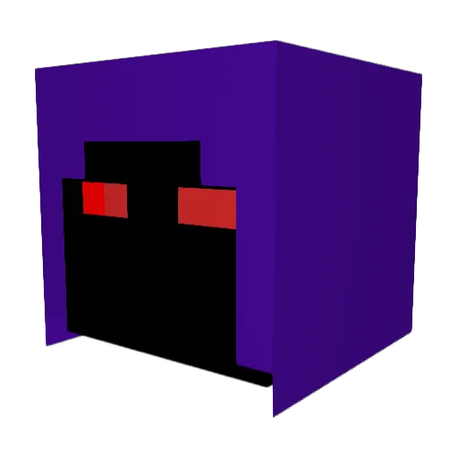 Tusiek17 Minecraft avatar head, 3D render