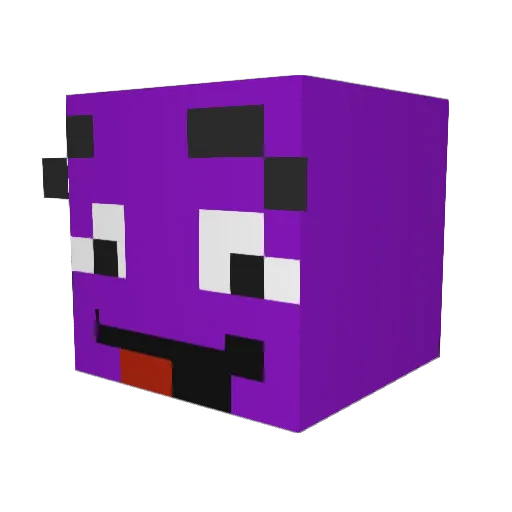 TustyWrangler Minecraft avatar head, 3D render