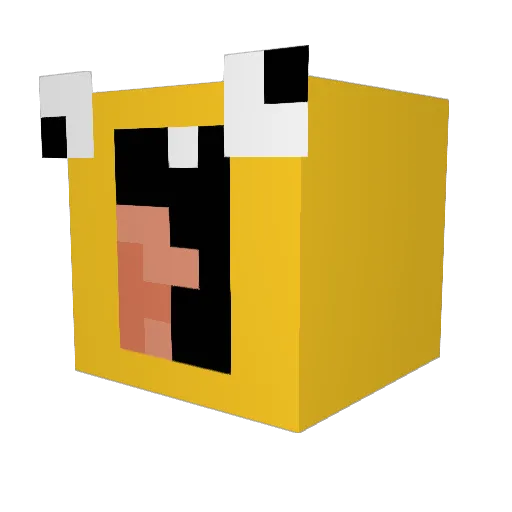 TutAnkhSobek Minecraft avatar head, 3D render