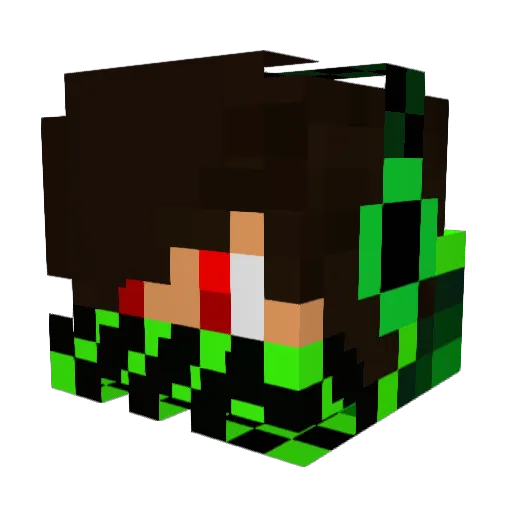 TutorialsAndMore Minecraft avatar head, 3D render