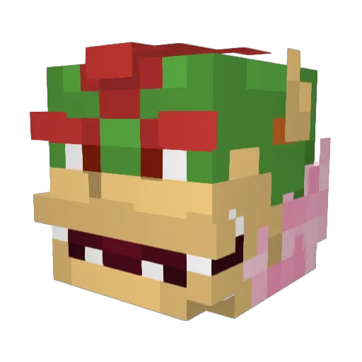 Tutyto2002 Minecraft avatar head, 3D render