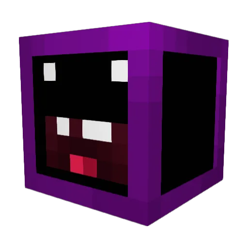 TuxedoNova Minecraft avatar head, 3D render
