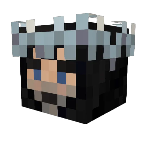 Tuzzyn_Br Minecraft avatar head, 3D render