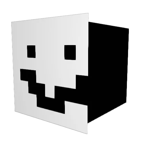 Tvow Minecraft avatar head, 3D render