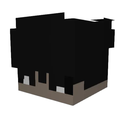 Tvrke Minecraft avatar head, 3D render