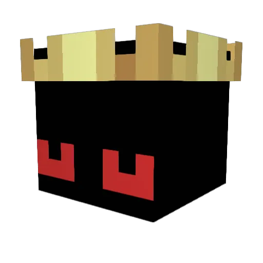 Tvrn Minecraft avatar head, 3D render