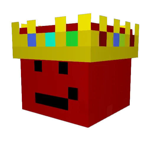 Tw0x_ Minecraft avatar head, 3D render