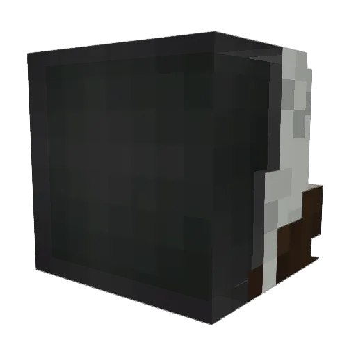 Tw1syy Minecraft avatar head, 3D render