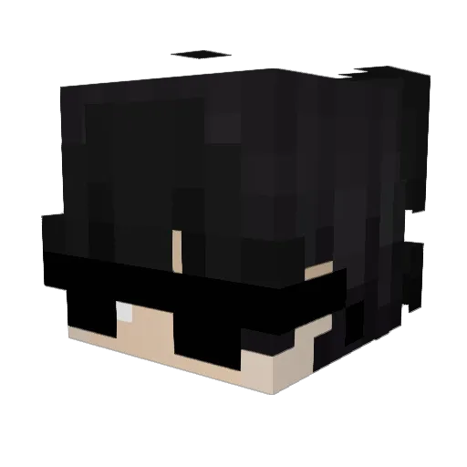 Tw1zyz Minecraft avatar head, 3D render