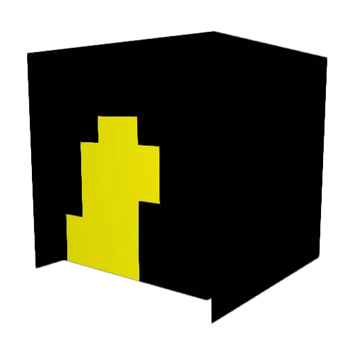 Tw3RKed2 Minecraft avatar head, 3D render