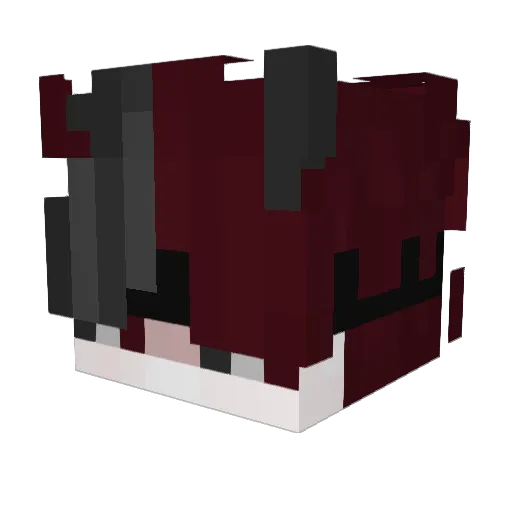 Twalen Minecraft avatar head, 3D render