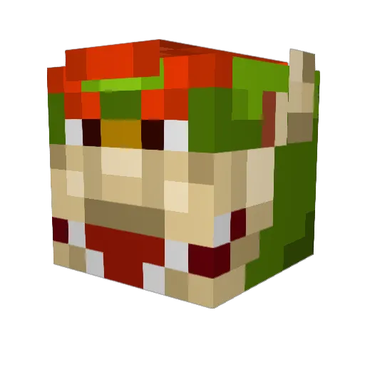Twannie_Boy Minecraft avatar head, 3D render