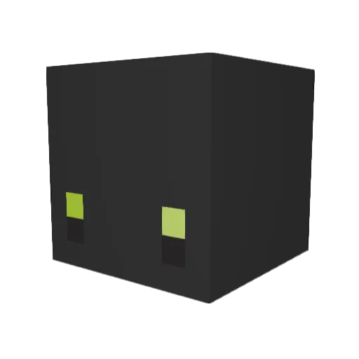 Twary223 Minecraft avatar head, 3D render