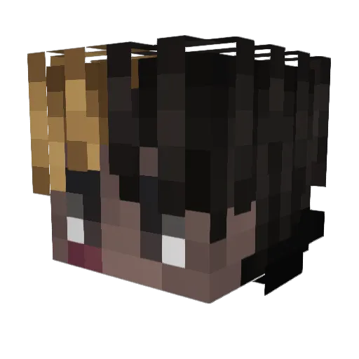 TwelfthSoda4423 Minecraft avatar head, 3D render