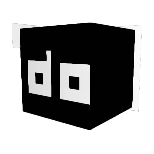 TwelveInches Minecraft avatar head, 3D render