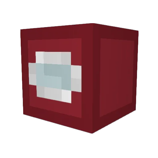 Twelze Minecraft avatar head, 3D render