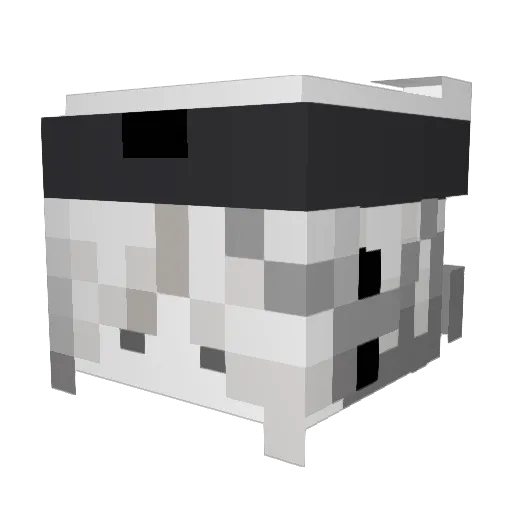 TwentyFRST Minecraft avatar head, 3D render