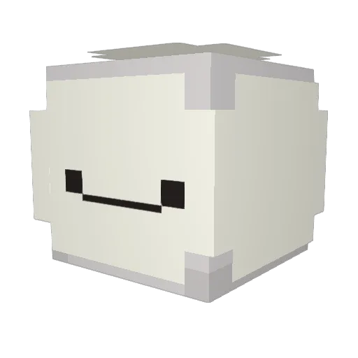 TwentyTimes Minecraft avatar head, 3D render