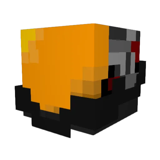 Twenty_IV Minecraft avatar head, 3D render