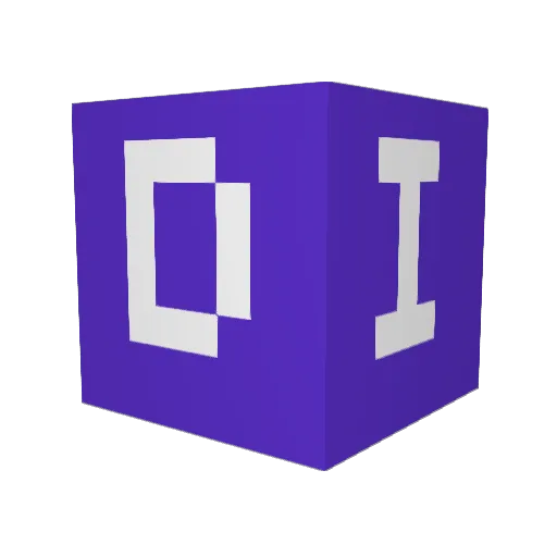 Twentyfive Minecraft avatar head, 3D render