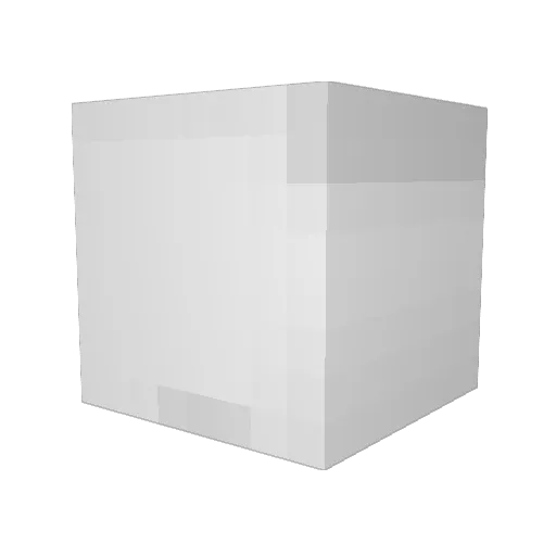 Twesy Minecraft avatar head, 3D render